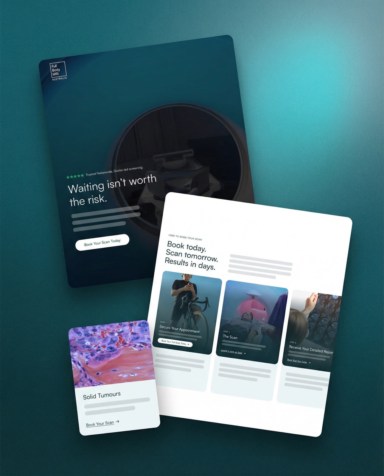 Full Body MRI website design by Medical Marketing Group